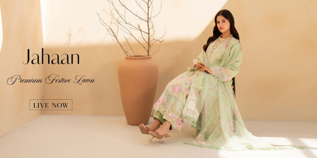 Be the First to Experience Summer 2025's Luxury Embroidered Lawn Collection