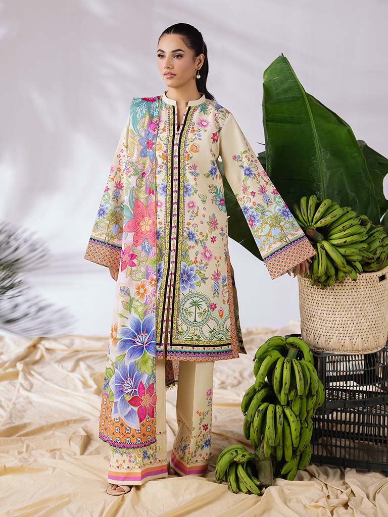 unstitched floral prints